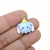 PINGENTE RESINA DUMBO 2CM - 2 UNIDADES na internet