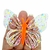 APLIQUE ACRÍLICO 3D BORBOLETA GLITTER NEON 7CM - 1 UNIDADE - loja online