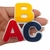 APLIQUE ACRÍLICO ABC CURVADO 3D - 1 UNIDADE - comprar online