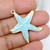 Imagem do PINGENTE ESTRELA DO MAR CANDY METAL DOURADO - 1 UNIDADE