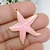 PINGENTE ESTRELA DO MAR CANDY METAL DOURADO - 1 UNIDADE - Juliana Bijuterias
