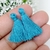 PINGENTE MINI TASSEL (SEM ARGOLA) - 5 UNIDADES