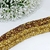 TUBO DE STRASS DOURADO - 1 METRO