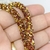 TUBO DE STRASS DOURADO - 1 METRO - comprar online