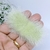 POMPOM PELINHO ACHATADO RETO 7CM - 2 UNIDADES - loja online