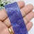 Imagem do MICRO MANTA DE STRASS 2,5x38CM- 10 FILEIRAS