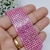 MICRO MANTA DE STRASS 2,5x38CM- 10 FILEIRAS - comprar online