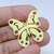 APLIQUE ACRÍLICO BORBOLETA VAZADA - 1 UNIDADE - comprar online