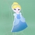 APLIQUE ACRÍLICO CURVADO PRINCESAS CUTE 10CM - 1 UNIDADE - comprar online