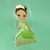 APLIQUE ACRÍLICO CURVADO PRINCESAS CUTE 10CM - 1 UNIDADE - Juliana Bijuterias