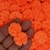 Pompom De Malha 25mm Laranja Neon - 5 unidades - comprar online