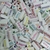 Entremeio Retangular com Palavras Coloridas em Português 8x15mm - 10 Gramas