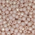 Bola Facetada Leitosa Irisada (Rosa Claro) - 8mm