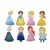 APLIQUE ACRÍLICO CURVADO PRINCESAS CUTE 10CM - 1 UNIDADE