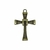 Pingente Cruz 6,3x4cm (Ouro Velho) - 1 Unidade