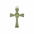 Pingente Cruz 6,3x4cm (Dourado) - 1 Unidade