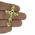 Pingente Cruz Trabalhada Jesus Cristo 4,8x2,7cm (Dourada) - 1 unidade - comprar online