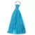 Pingente Mini Tassel 2,5cm Tiffany - 2 Unidades