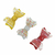 APLIQUE ACRÍLICO 3D LAÇO MELISSA GLITTER 8CM - 1 UNIDADE - comprar online