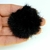 POMPOM PELINHO ACHATADO PRETO 4CM - 2 UNIDADES - comprar online