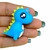 PINGENTE EMBORRACHADO DINOSSAURO AZUL 4CM - 1 UNIDADE - comprar online