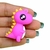 PINGENTE EMBORRACHADO DINOSSAURO ROSA 4CM - 1 UNIDADE - comprar online