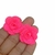 Flor de Tecido Pequena Pink Neon - 2 Unidades - comprar online