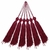 Pingente De Seda Tassel Vinho 7cm - 2 unidades