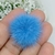 POMPOM PELINHO ACHATADO 2,5CM - 2 UNIDADES na internet