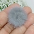 POMPOM PELINHO ACHATADO 2,5CM - 2 UNIDADES - loja online