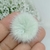 POMPOM PELINHO ACHATADO 2,5CM - 2 UNIDADES - Juliana Bijuterias