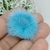 POMPOM PELINHO ACHATADO 2,5CM - 2 UNIDADES - comprar online