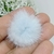 POMPOM PELINHO ACHATADO 2,5CM - 2 UNIDADES