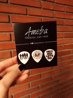 SET DE 3 PÚAS - RAMONES