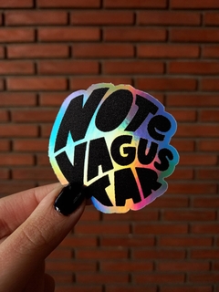 STICKER TORNASOLADO - NO TE VA GUSTAR - RESISTENTE AL AGUA/CALOR