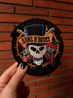 PARCHE - GUNS N' ROSES - REDONDO - TAMAÑO MEDIANO