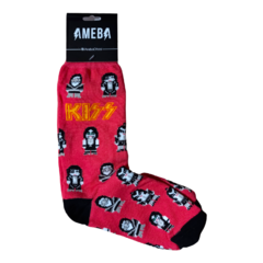 MEDIA ROCK - KISS - FONDO ROSA - comprar online