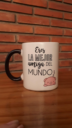 TAZA MÁGICA - FRASE DIA DE LA AMISTAD