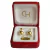 Aros Oro 18kts A Rosca Tuerca Bolitas 6.5mm Ch-218