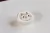 Aros Abridores Oro Blanco Li-4004 18k Bolita 4mm Tic Sellado