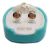 Aros Abridores Bebe Oro 18kts Cono Con Piedra 5mm Ch-186