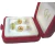 Aros Oro 18kts A Rosca Tuerca Bolitas 6.5mm Ch-218 - The Time Store