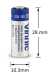Pilas Alcalinas Vinnic 23a Blister x 5 - comprar online