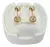 Aros Abridores Bebe Bolita 5mm Ch-705 Oro 18kts - The Time Store