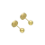 Aro Abridor Lili Oro 18k Bolita 3.5mm Li-103
