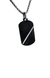Cadena Hombre Collar Tascani Acero Inoxidable Dije Chapita - The Time Store