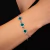 Pulseira Feminina Trevo com Resina PSF35
