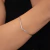 Bracelete Fio Curvado em Aço BRC43