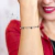 Pulseira Feminina Mini Corações e Zircônia PSF147