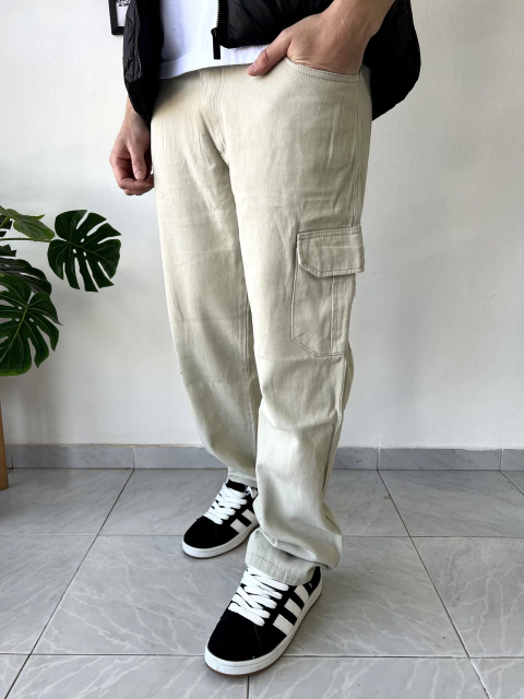 Jean CARGO liso - comprar online